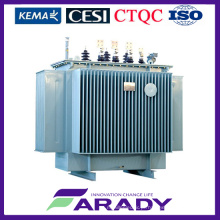 Transformador de 1500 kVA Transformador de potência imerso a 3 fases
